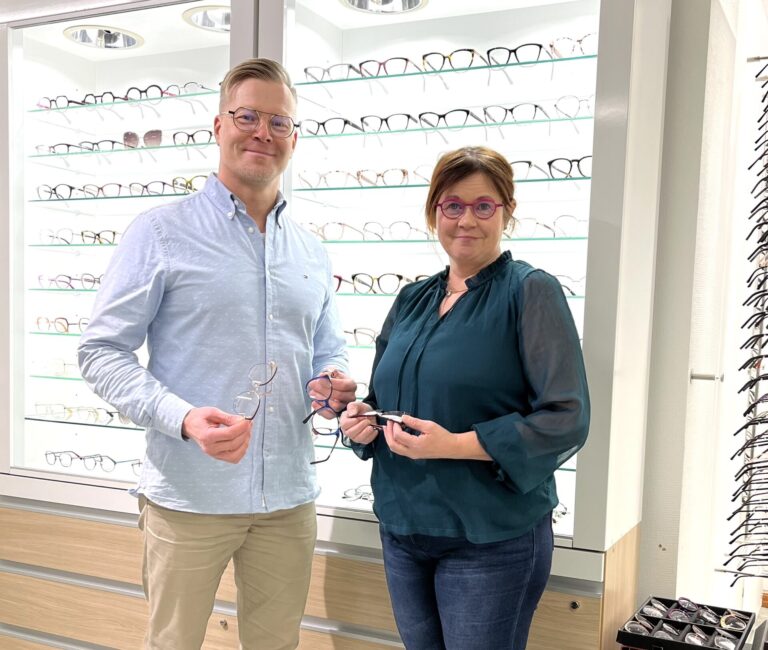 Aina voi ensin mennä optikolle!